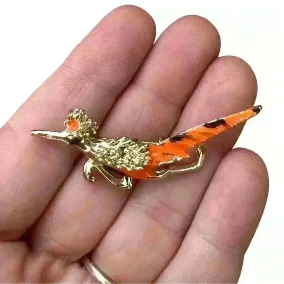 Vintage Roadrunner brooch pin - Picture 3 of 3